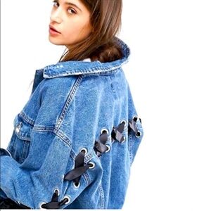Love Tree‎ Light Blue Denim Jeans jacket